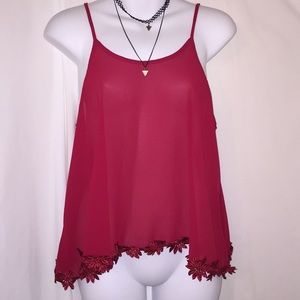Holiday Red Blouse